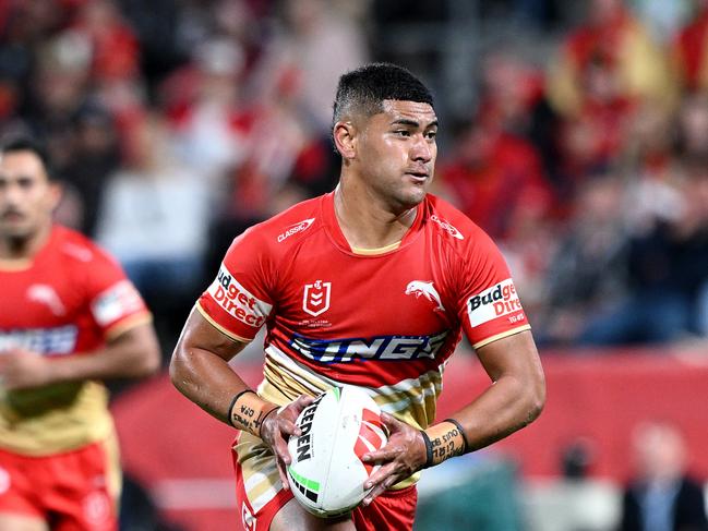 Isaiya Katoa hasn’t been perfect in 2024, but he hasn’t shirked his responsibility every week. Picture: Getty Images