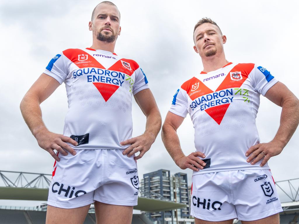 Damien Cook and Clint Gutherson will play for the Dragons this weekend.