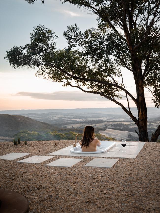 Enjoy and al fresco soak or …