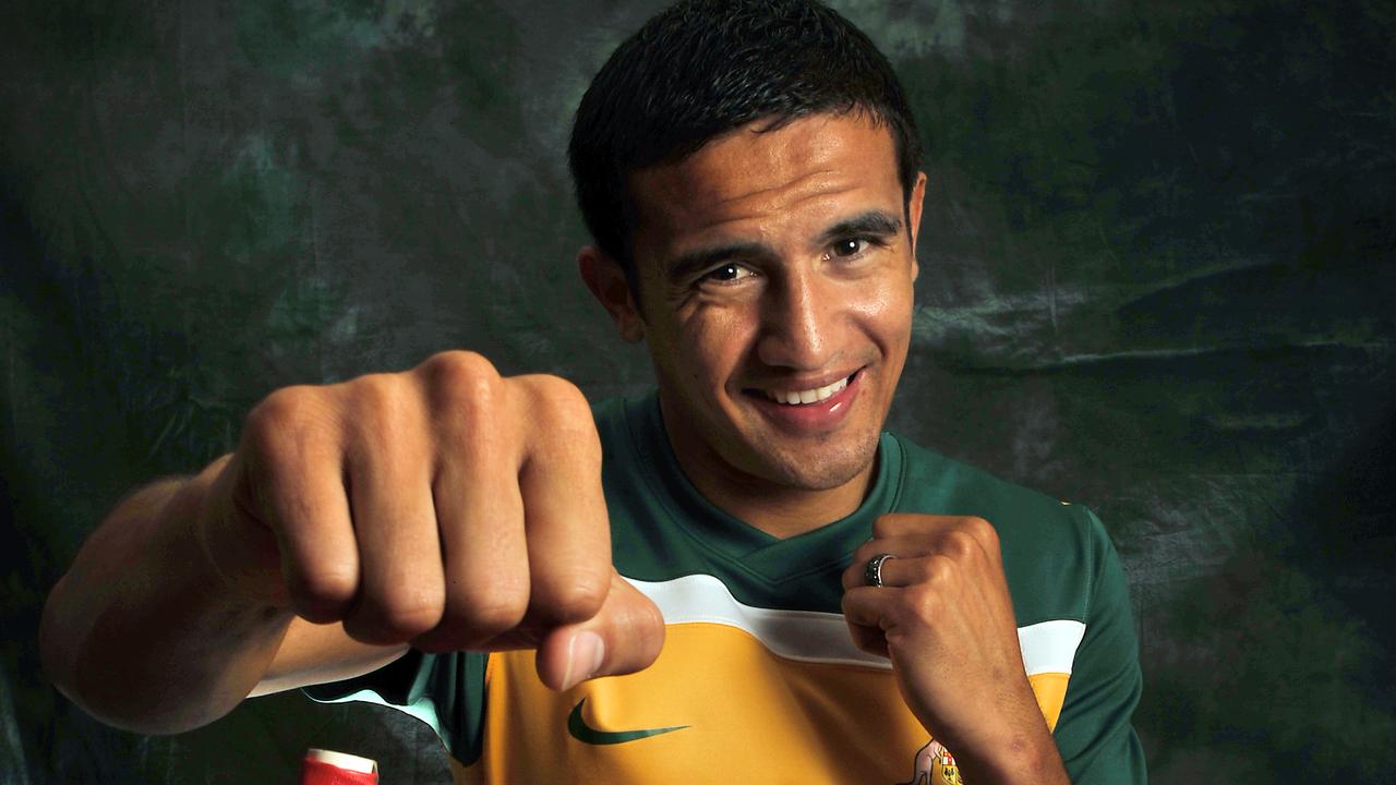 Socceroos legend Tim Cahill is playing a key helping hand for the Socceroos in Qatar.