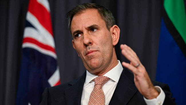 Treasurer Jim Chalmers has talked up the contentious plan, despite criticism from industry figures. Picture: NewsWire/Martin Ollman