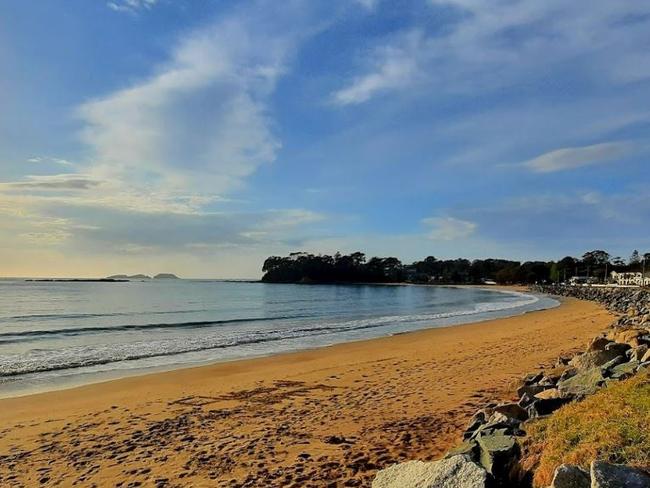Caseys Beach on the south coast copped a “poor”