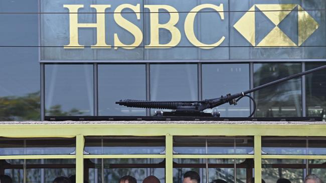 The HSBC HQ in Hong Kong. Picture: AFP