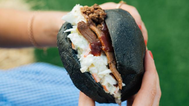 Beef brisket burger ($18). Picture: Sydney Hills Outdoor Cinema