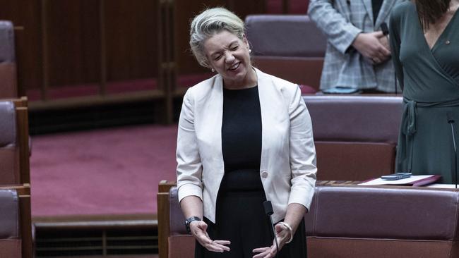 Senator Bridget McKenzie in the Senate chamber. Picture: Gary Ramage.