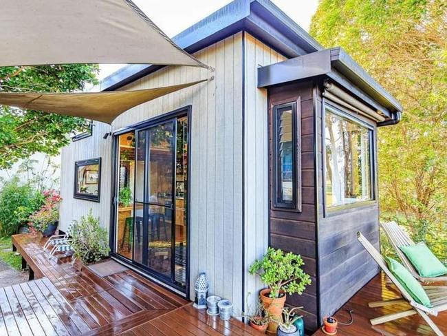 Byron Bay man Sam Commersord is building Uber Tiny Homes. Picture: supplied