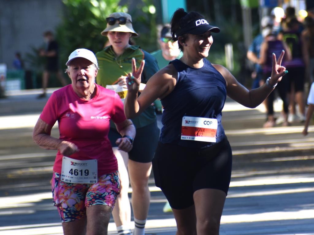 On course at the annual Rocky River Run in Rockhampton on May 18, 2025.