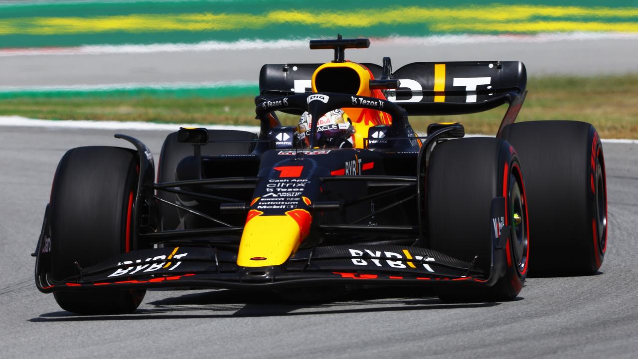 Max Verstappen wins Spanish Grand Prix, Charles Leclerc’s race ends ...