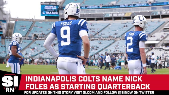 Report: Colts Part Ways With Quarterback Nick Foles - Stampede Blue