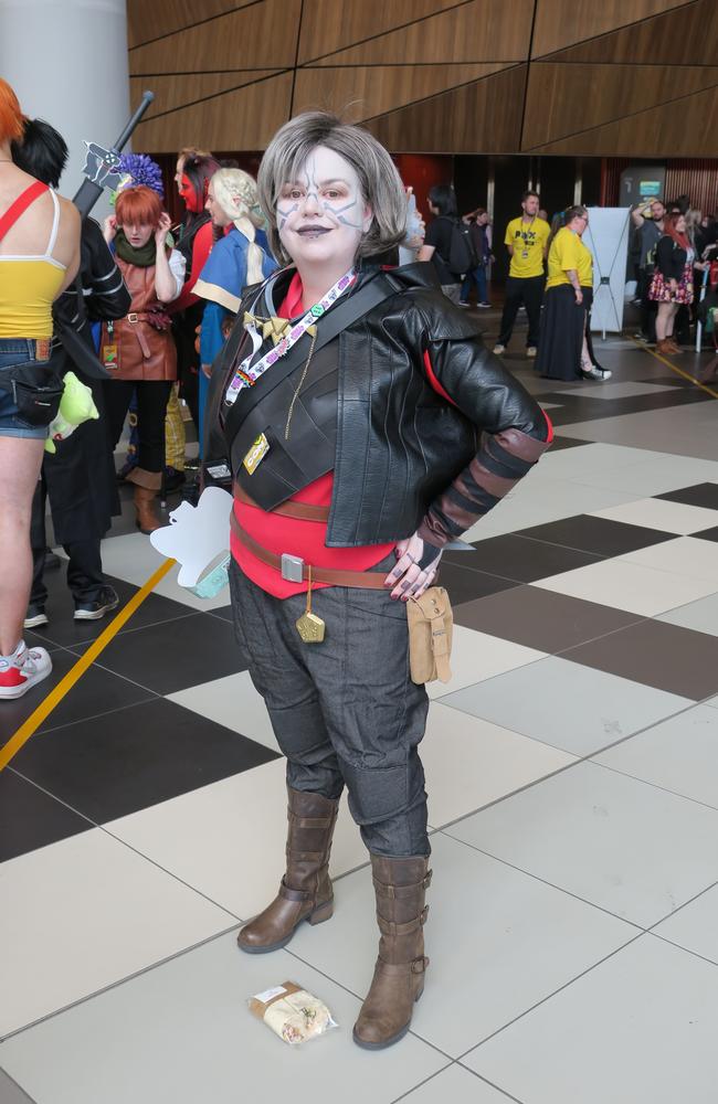 Larisse // NerofAus (Instagram: @nerdofaus) at the 2024 PAX Aus Convention at the Melbourne Convention and Exhibition Centre. Picture: Gemma Scerri