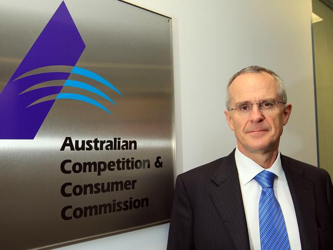 Australian Competition and Consumer Commission (ACCC) chairman Rod Sims