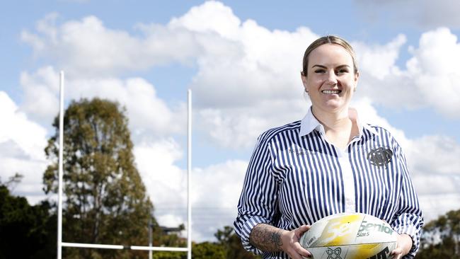 Kristin Dunn who spearheaded the Pacific Youth Rugby Festival. Photo: Regi Varghese, Gold Coast