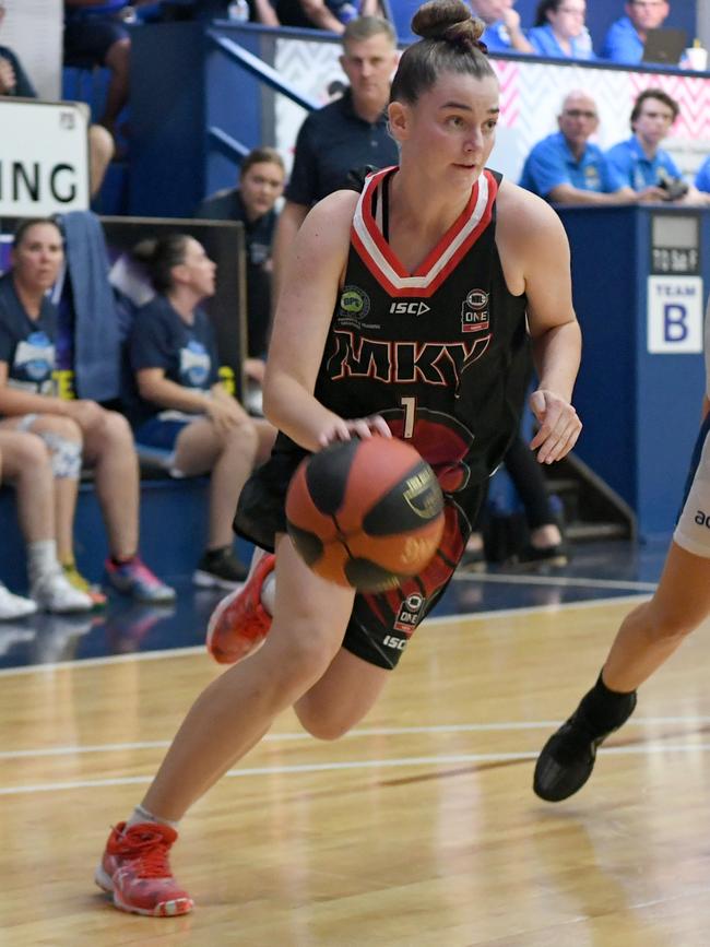 Mackay Meteorettes' young gun Phoebe Holmes will be crucial to their chances at the Basketball Queensland state championships