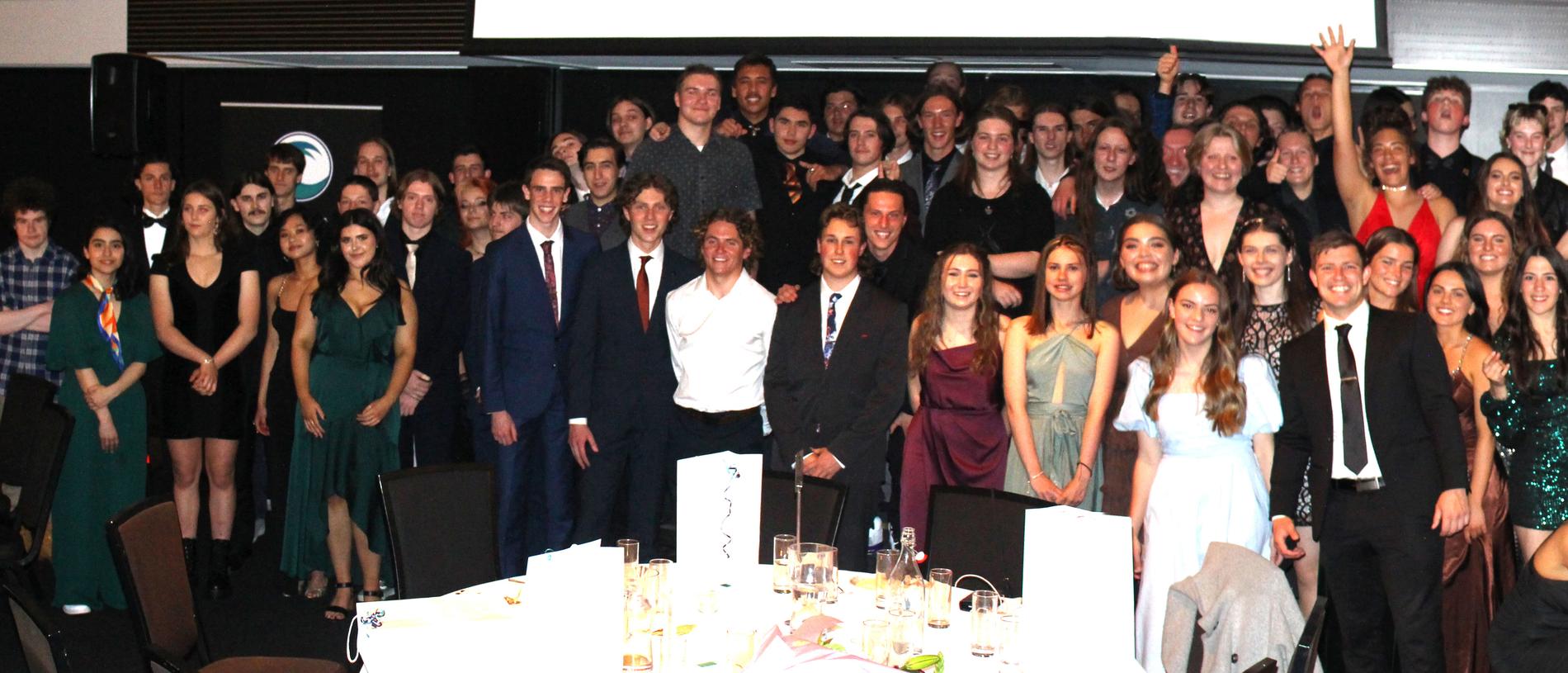 Surf Coast Secondary College Torquay 2021 graduation dinner at The Pier. Picture: Supplied