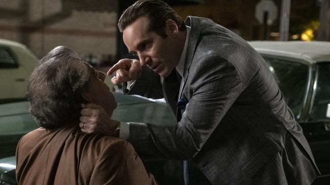 Alessandro Nivola as Dickie Moltosati in the Sopranos’ prequel movie The Many Saints of Newark.