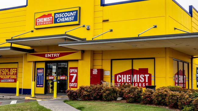 BRISBANE AUSTRALIA - NewsWire Photos JANUARY 27, 2023: Stock Images - Chemist Warehouse. NewsWire / Sarah Marshall