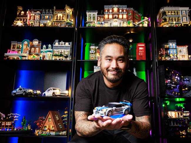 HOLD FOR NEWSWIRE WEEKENDER. EMBARGO 3/11/2024 7PM. MELBOURNE, AUSTRALIA - Newswire Photos October 30, 2024: Kenny Lee is the founder and CEO of Light My Bricks which is a system to light up LEGO models. Picture: NewsWire / Aaron Francis