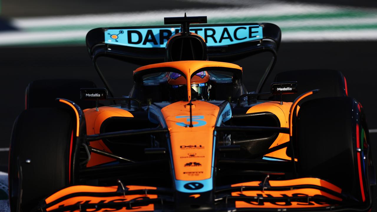 Daniel Ricciardo of Australia driving the (3) McLaren MCL36 Mercedes