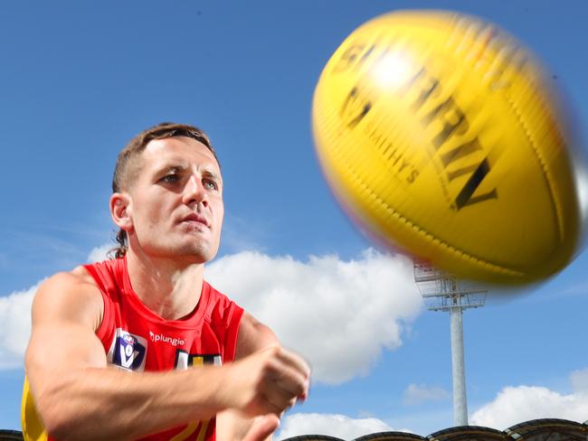 James Tsitas will captain the VFL Suns this year. Picture Glenn Hampson