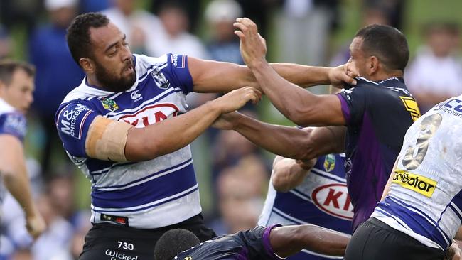Sam Kasiano and Will Chambers were sin-binned for punching.