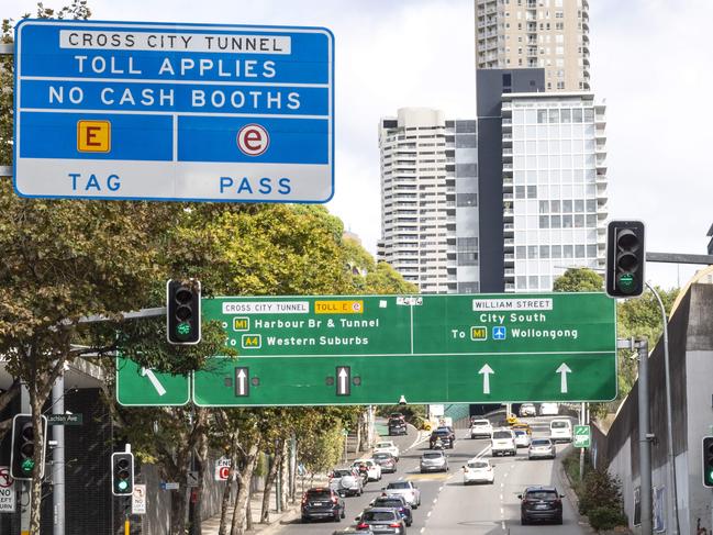 An independent toll review found a poorly-functioning patchwork of numerous different price structures will cost motorists $195bn in tolls over the next 35 uears. Picture: Monique Harmer