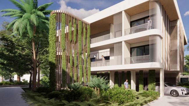 The site will have a villa precinct and an apartment precinct if approved. Picture: Supplied.