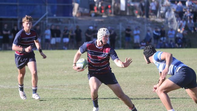 GPS First XV rugby grand final between TSS and Nudgee College. 9 September 2023 Southport Picture by Richard Gosling