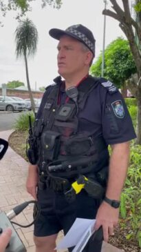 Shift Supervisor Sergeant Colin McLean speaks on "serious" Avoca crash