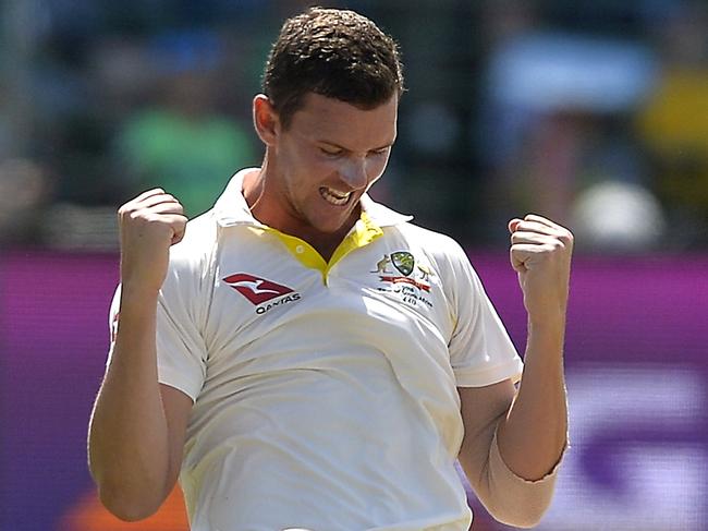 Australian vice-captain Josh Hazlewood knows he won’t be able to maintain a full workload over a hectic summer. Picture: Getty Images