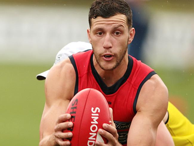 Sam Menegola is the most expensive forward. Picture: Alison Wynd