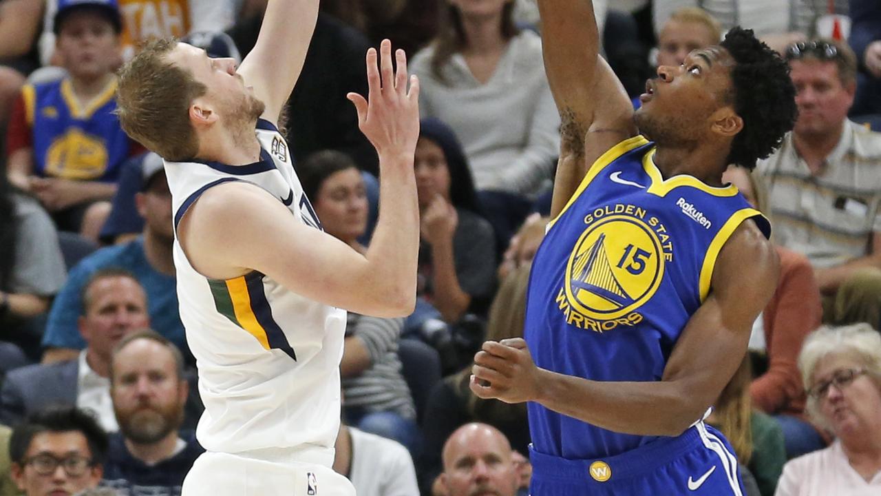 Joe Ingles had himself a day against the Golden State Warriors.