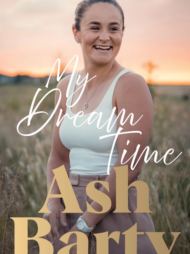 The cover of Ash Barty's memoir My Dream Time.