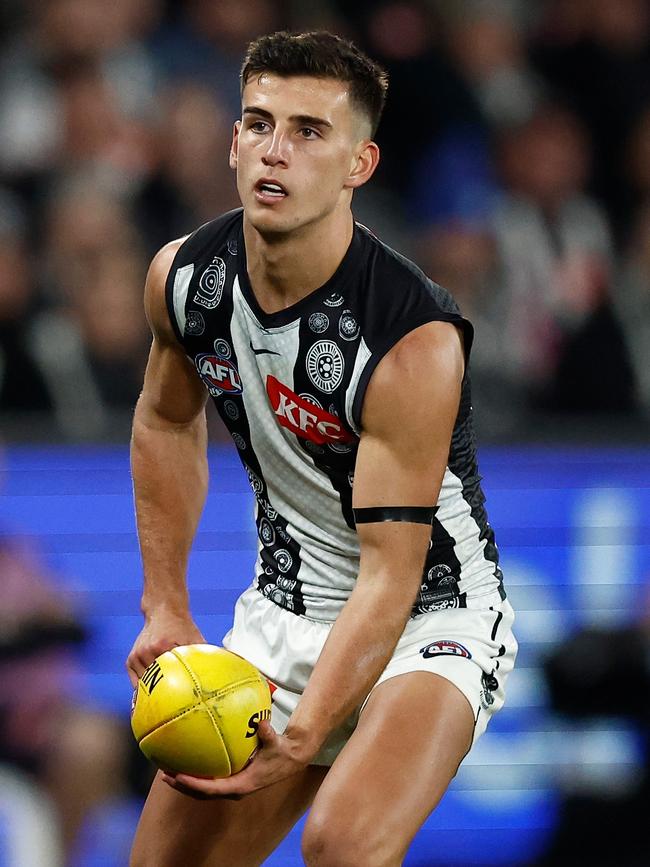 Nick Daicos can do things other players can’t. Picture: Michael Willson/AFL Photos via Getty Images