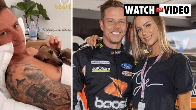 Model Tegan Woodford shares pics of romance with supercars star James Courtney