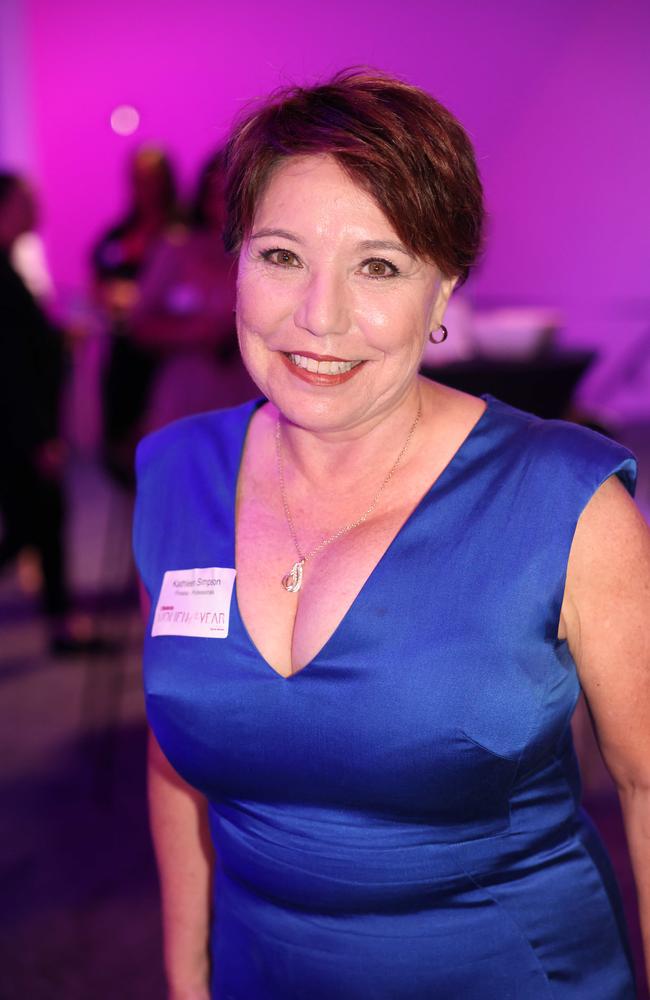 Kathleen Simpson at the Gold Coast Bulletin Women of the Year Awards 2024 launch at Gold Coast Convention and Exhibition Centre. Picture, Portia Large.