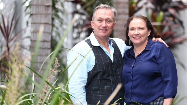 Craig and Tina Layt at the Layt Clinic. Picture Jason O'Brien