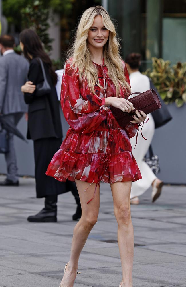 Simone Holtznagel attends the Aje show at Barangaroo. Picture: Sam Ruttyn
