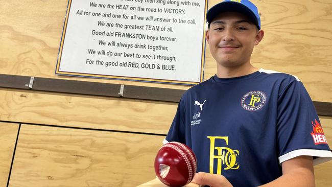 Noah Langham has scored seven centuries before the age of 15.