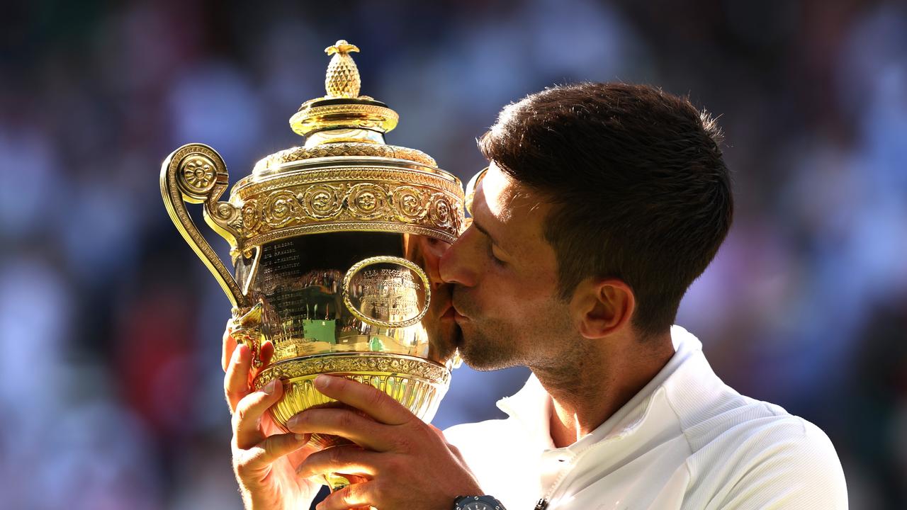 When will Novak Djokovic’s next grand slam match take place? Picture: Getty