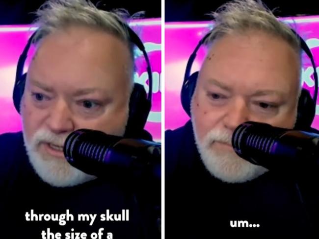 Kyle Sandilands on radio this morning.