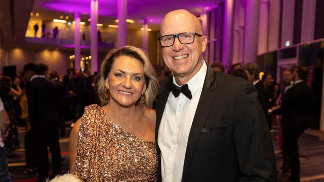 Nichola and Ian Buchanan at the 54th Sports Star of the Year Awards at RACV Royal Pines. THE PULSE . Picture: Celeste Humphrey