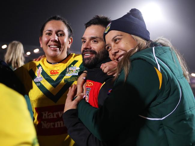 Ben Jeffries, Head Coach of Papua New Guinea, at the Rugby League World Cup. Picture: Charlotte Tattersall/Getty Images for RLWC