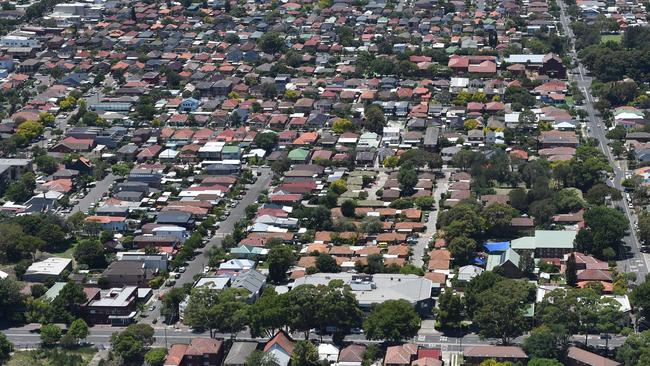 Free-standing houses will continue to make way for apartment developments. Picture: AAP