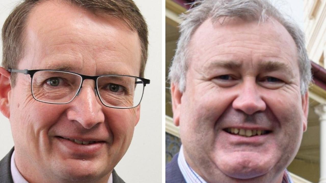 Bundaberg Mayor Jack Dempsey’s Chief of Staff Michael Gorey (left), has confirmed he has taken leave to volunteer as part of Mr Dempsey’s (right) campaign to win the federal seat of Hinkler, and had created the web page as part of a push to convince the mayor to run.