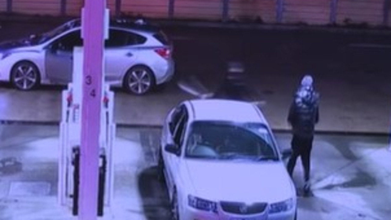 The 18-year-old was stabbed after getting out of a vehicle stopped for petrol. Picture: 7NEWS