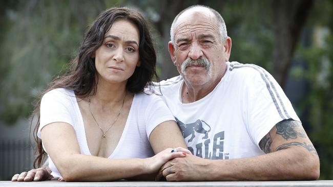 Anita Cianco and Joe Barbaro are appealing for their daughter Montana to come home after disappearing on Saturday. Picture: David Caird