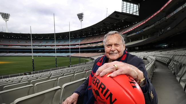 Ron Barassi was a legend of Australian football. Picture: David Caird