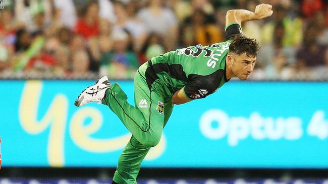 Marcus Stoinis is racing to be fit for the Stars BBL season opener. Picture: Getty Images