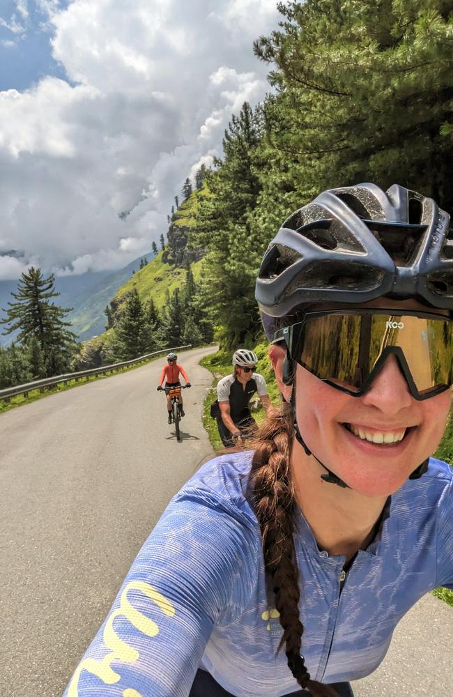 Cyclist Marie-Louise Fitzgerald participated in the research. Picture: Supplied