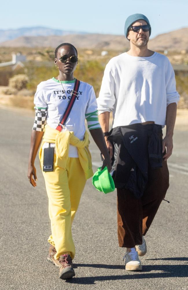 The actors appeared to be on a hiking date. Picture: LAGOSSIPTV/Backgrid